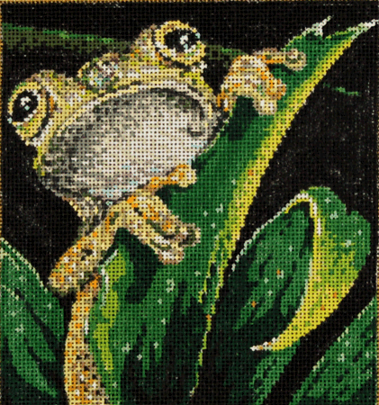 click here to view larger image of Froggy (hand painted canvases)
