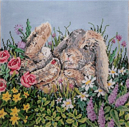 click here to view larger image of Some Bunny (hand painted canvases)