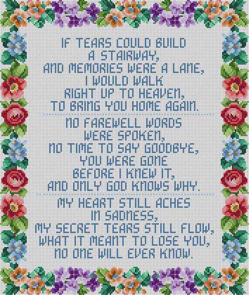 click here to view larger image of If Tears Could Build (hand painted canvases)