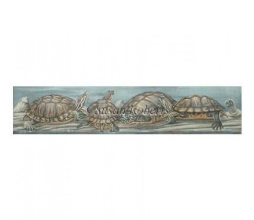 click here to view larger image of Turtles (hand painted canvases)