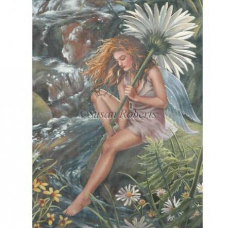 click here to view larger image of Fairy By The Stream (hand painted canvases)