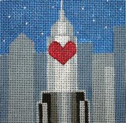 click here to view larger image of Sleepless In Seattle / An Affair To Remember - Movie Coaster (hand painted canvases)