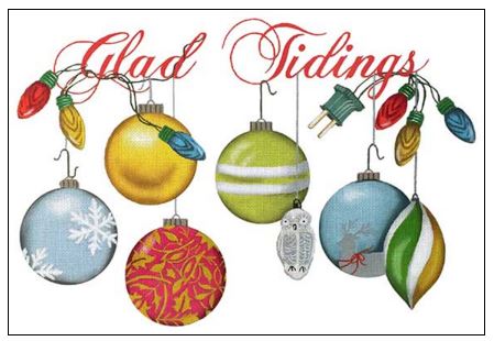 click here to view larger image of Glad Tidings (hand painted canvases)