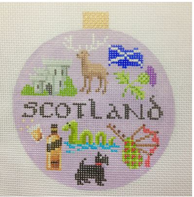 click here to view larger image of Travel Round - Scotland (hand painted canvases)