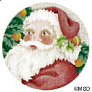 click here to view larger image of Jolly Old Elf (hand painted canvases)