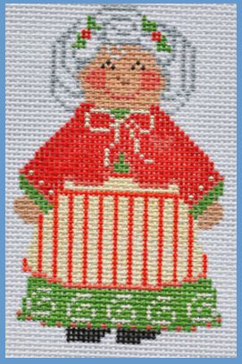 click here to view larger image of Mrs Claus (hand painted canvases)