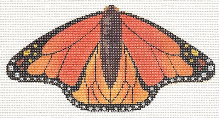 click here to view larger image of Orange Butterfly / Monarch (hand painted canvases)
