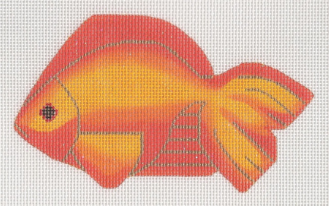 click here to view larger image of Gold Fish (hand painted canvases)