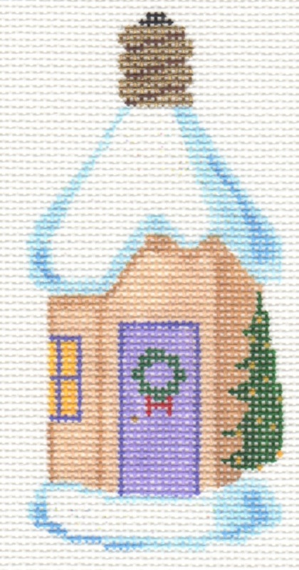 click here to view larger image of Retro Ice House Bulb (hand painted canvases)