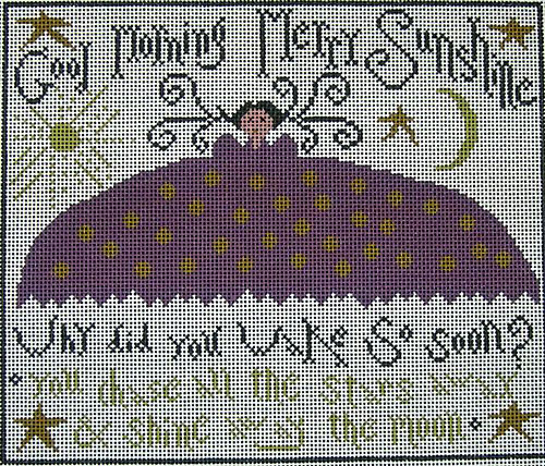 click here to view larger image of Merry Sunshine (hand painted canvases)