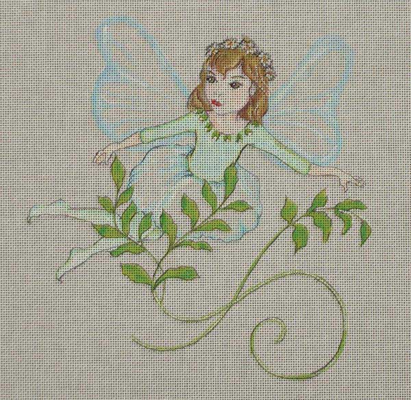 click here to view larger image of Winter Fairy (hand painted canvases)
