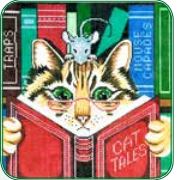 click here to view larger image of Cat Tales (hand painted canvases)
