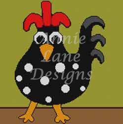 click here to view larger image of Senor Rooster (hand painted canvases)