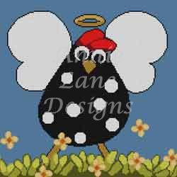 click here to view larger image of Holy Cluck! (hand painted canvases)