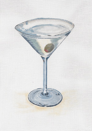 click here to view larger image of Martini (hand painted canvases)