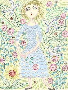 click here to view larger image of Le Printemps (18ct) (hand painted canvases)