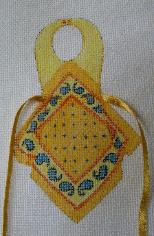 click here to view larger image of Bandana - Bib Apron (hand painted canvases)