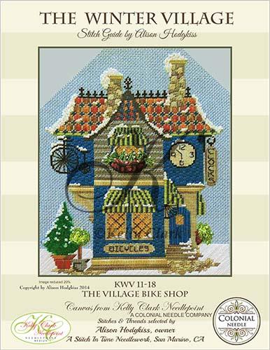click here to view larger image of Village Bike and Clock Shoppe Stitch Guide (books)