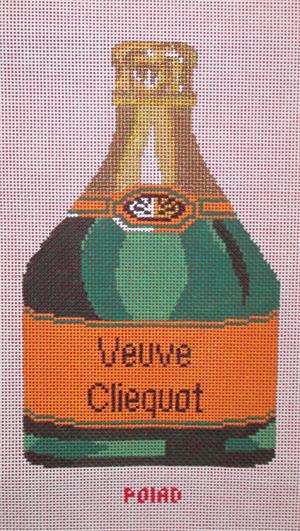 click here to view larger image of Veuve Clicquot Ornament (hand painted canvases)
