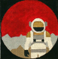 click here to view larger image of The Martian - Movie Coaster (hand painted canvases)