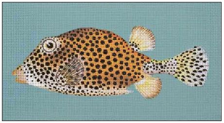 click here to view larger image of Spotted Fancy Fish (hand painted canvases)
