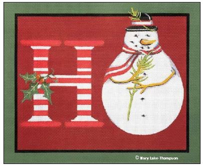 click here to view larger image of Snowman HO (hand painted canvases)