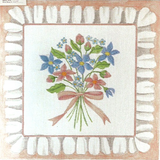 click here to view larger image of Ruffles Bouquet (hand painted canvases)
