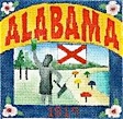 click here to view larger image of Postcard - Alabama  (hand painted canvases)