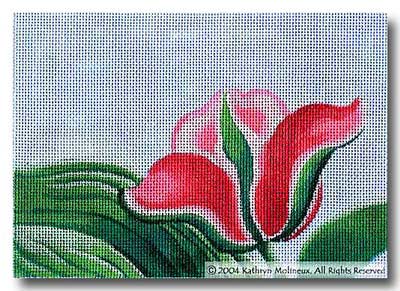click here to view larger image of Details - Tulips (hand painted canvases)