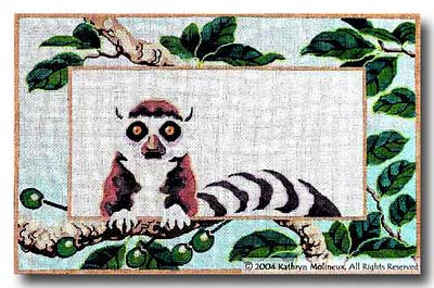 click here to view larger image of Ringtailed Lemur (hand painted canvases)