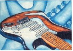 click here to view larger image of Electric Guitar (hand painted canvases)