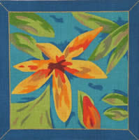 click here to view larger image of Tropics II (hand painted canvases)