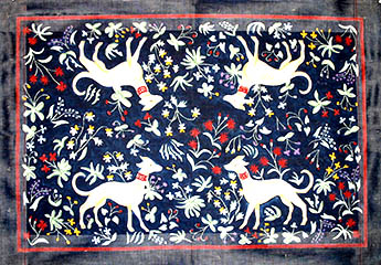 click here to view larger image of Tapestry Hounds (hand painted canvases)
