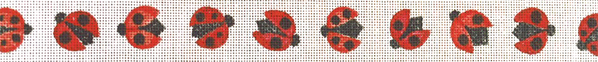 click here to view larger image of Ladybugs Belt (hand painted canvases)