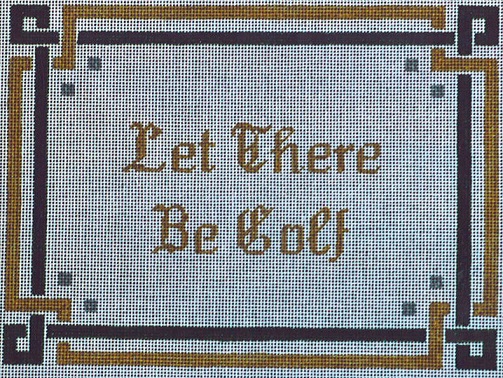 click here to view larger image of Let There Be Golf (hand painted canvases)
