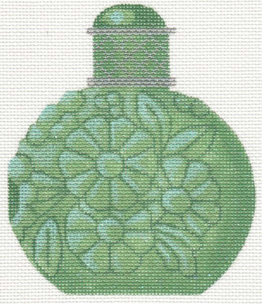 click here to view larger image of Jade Perfume Bottle (hand painted canvases)