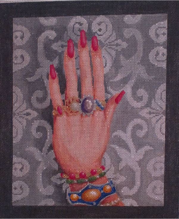 click here to view larger image of Bling 1 (hand painted canvases)