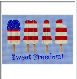 click here to view larger image of Sweet Freedom (hand painted canvases)