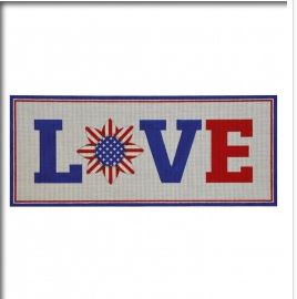 click here to view larger image of Love Sunflower (hand painted canvases)