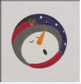 click here to view larger image of GR Top Hat Ornament (hand painted canvases)