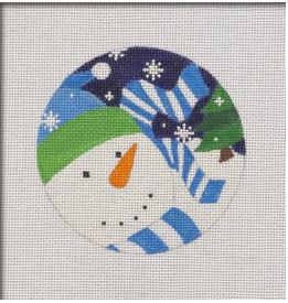 click here to view larger image of GR Stripes Ornament (hand painted canvases)
