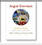 click here to view larger image of Snowman Of The Month August Stitch Guide (books)