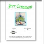 click here to view larger image of Brr... Snowman Ornament Stitch Guide (books)