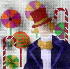 click here to view larger image of Willy Wonka (hand painted canvases)