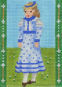 click here to view larger image of Avonlea Characters - Josie Pye (hand painted canvases)
