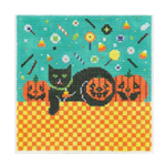 click here to view larger image of Halloween Sweets (hand painted canvases)