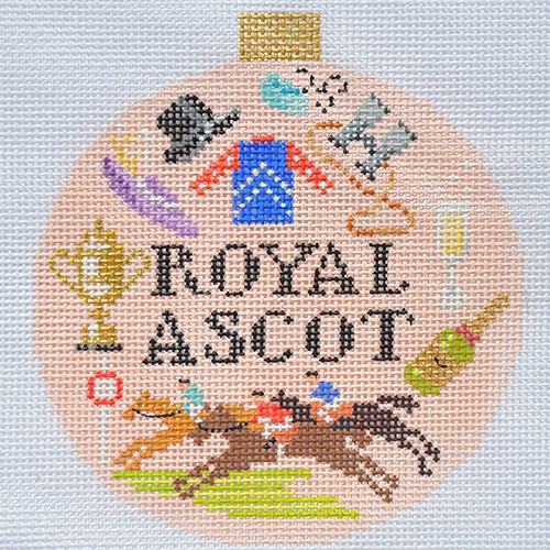 click here to view larger image of Sporting Round - Royal Ascot (hand painted canvases)