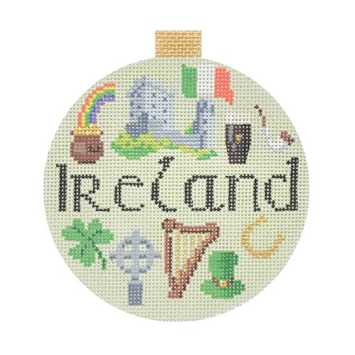 click here to view larger image of Travel Round - Ireland (hand painted canvases)
