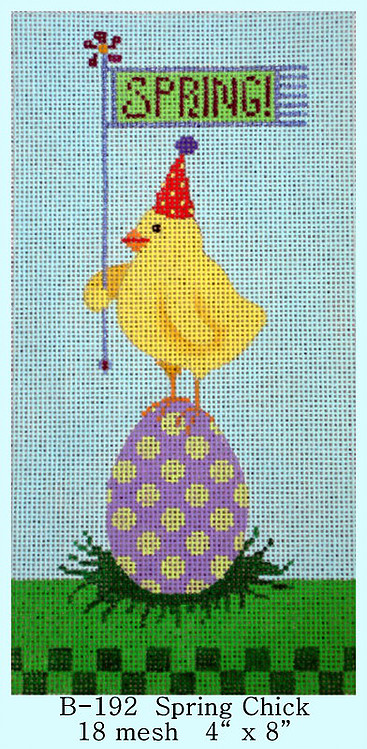 click here to view larger image of Spring Chick (hand painted canvases)