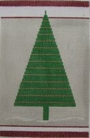 click here to view larger image of Christmas Tree C (hand painted canvases)